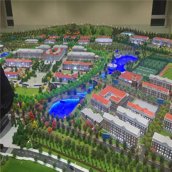 甘肃省公安厅301工程警察学校红古规划模型