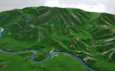 现代红古红古沙盘模型的优势