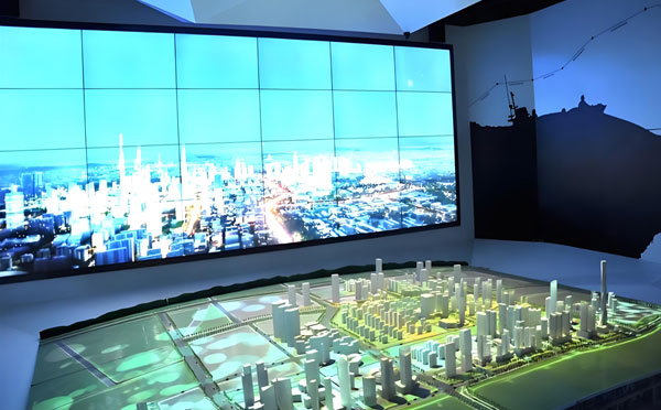 11月电子红古红古沙盘模型新进展：轩辕沙盘深化地形浮雕与数字交互融合